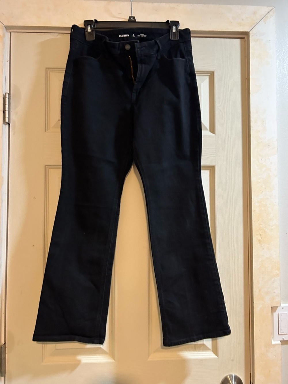 Old Navy Black Mid-Rise Wow Boot-Cut Jeans